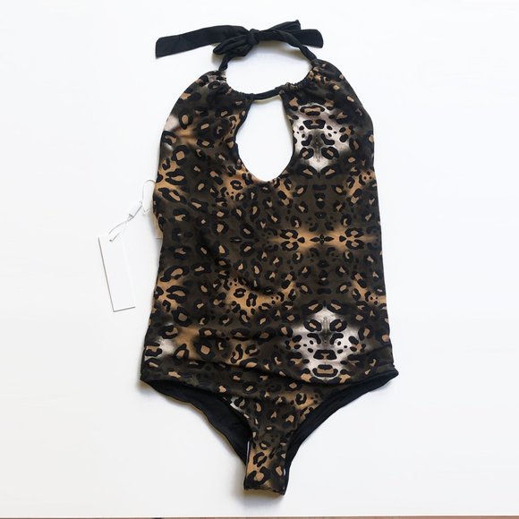 Elizabeth Jane Kargo Leopard reversible black Sm - Picture 2 of 3